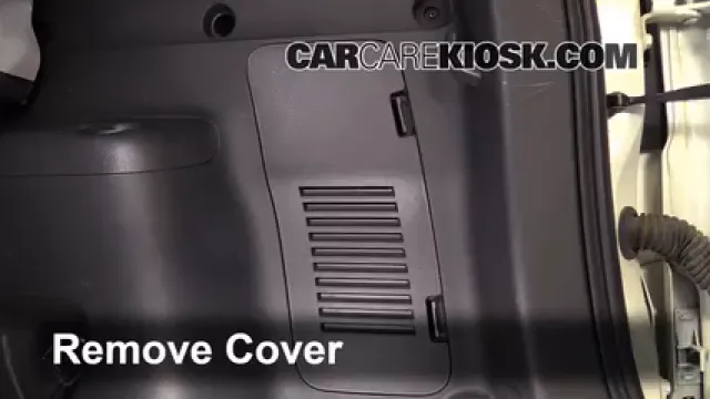 2010 Toyota RAV4 Limited 3.5L V6 Neumáticos y ruedas Cambiar un neumático pinchado